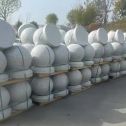 白城 白麻花岗岩石材圆球，石球，挡车球，隔离球，景观石球，风水球等