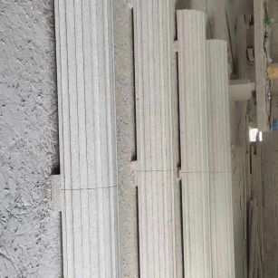 白城 花岗岩厂家带你看白麻花岗岩门楼大柱柱皮