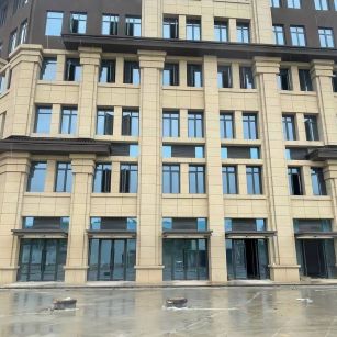 白城 黄金麻花岗岩荔枝面小区外墙干挂