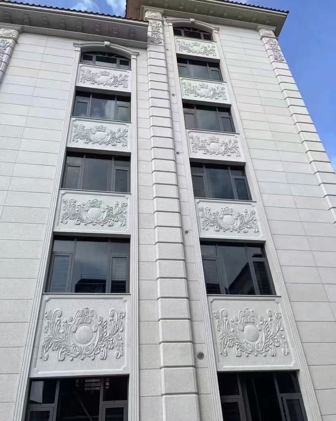 白城 白麻荔枝面花岗岩别墅外墙干挂