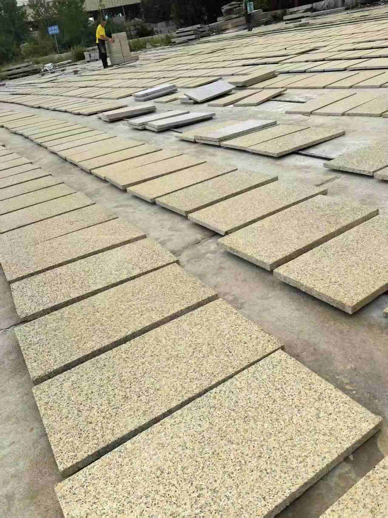 白城 黄金麻荔枝地铺石面排板