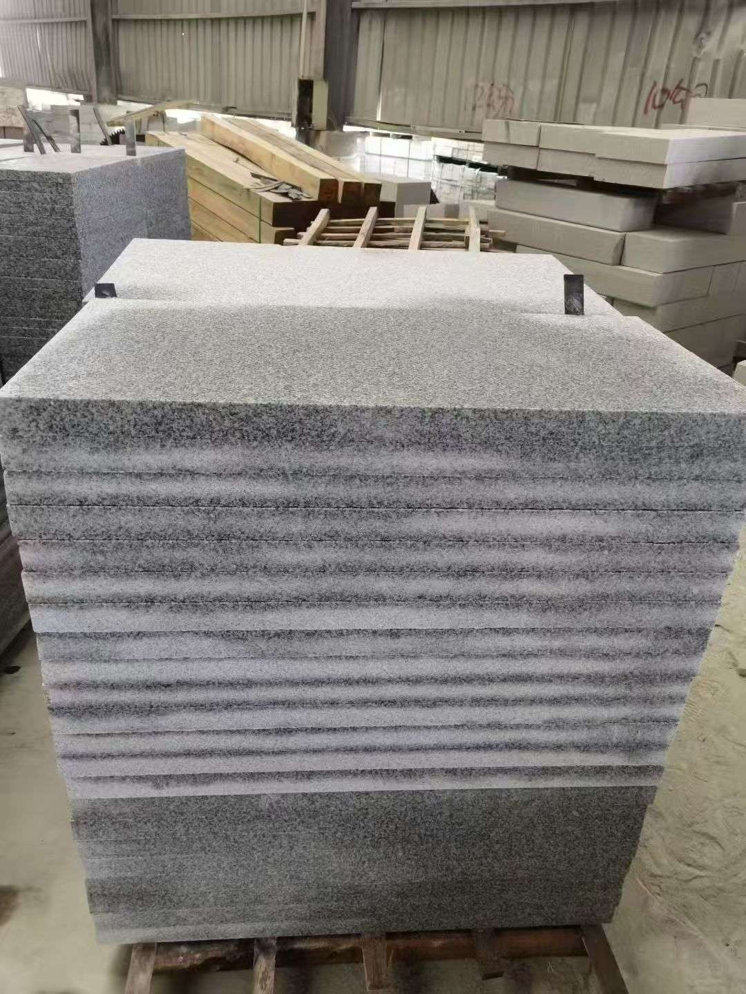 白城 芝麻白5公分火烧地铺成品，900*400，规格可定制